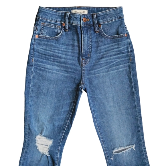 📌7 MADEWELL CURVY HIGH- RISE SKINNY CROP PETITE SIZE 24P - Picture 2 of 8